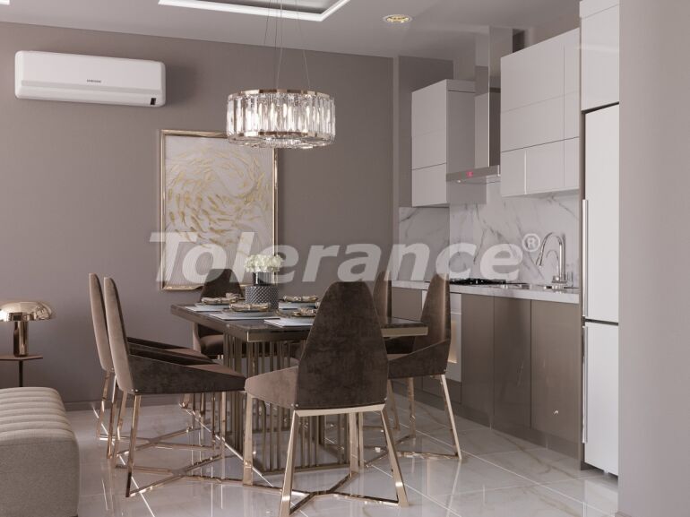 Квартира от застройщика в Газипаша, Аланья с бассейном: купить недвижимость в Турции - 60311