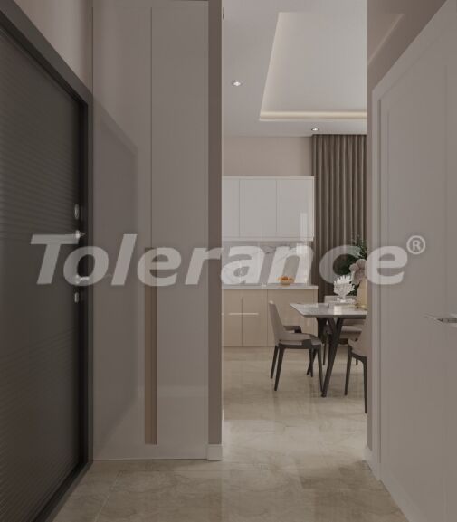 Квартира от застройщика в Газипаша, Аланья вид на море с бассейном: купить недвижимость в Турции - 60357