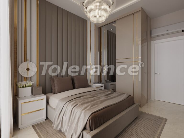 Квартира от застройщика в Газипаша, Аланья вид на море с бассейном: купить недвижимость в Турции - 60359