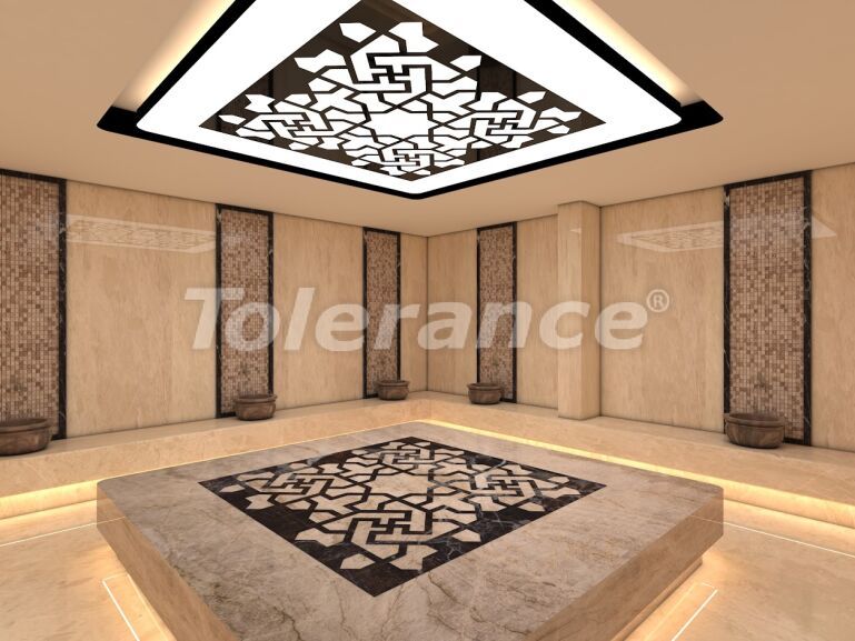 Квартира от застройщика в Газипаша, Аланья вид на море с бассейном: купить недвижимость в Турции - 60368