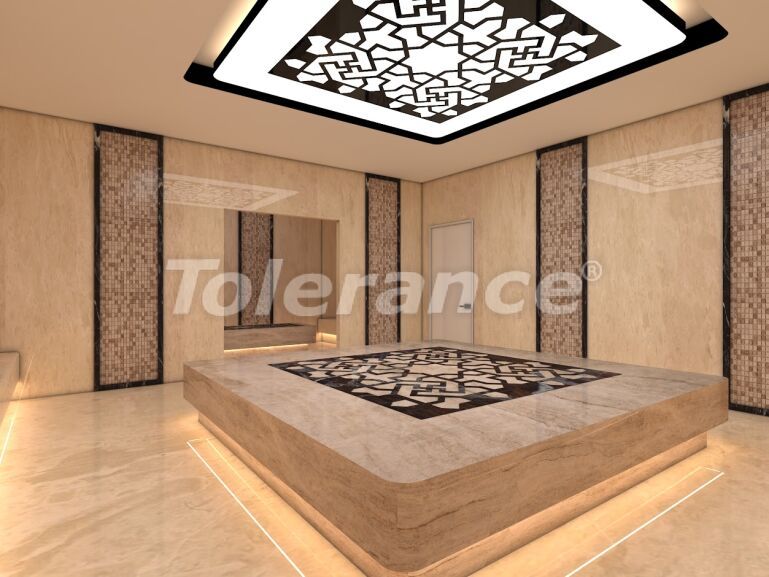 Квартира от застройщика в Газипаша, Аланья вид на море с бассейном: купить недвижимость в Турции - 60370