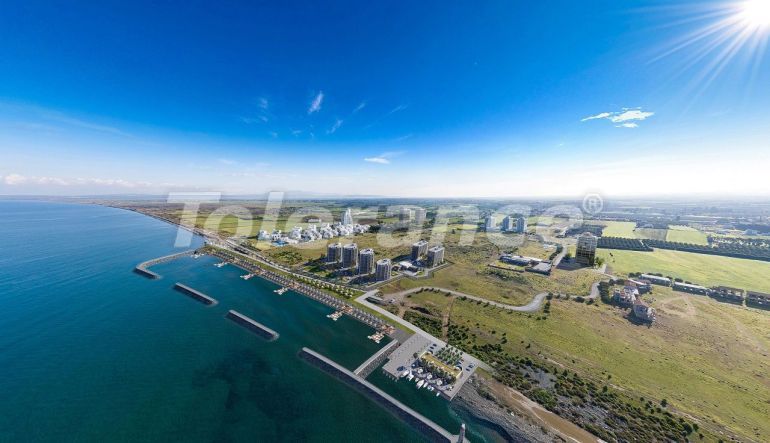 Квартира от застройщика в Гюзельюрте, Северный Кипр вид на море с бассейном в рассрочку: купить недвижимость в Турции - 84748