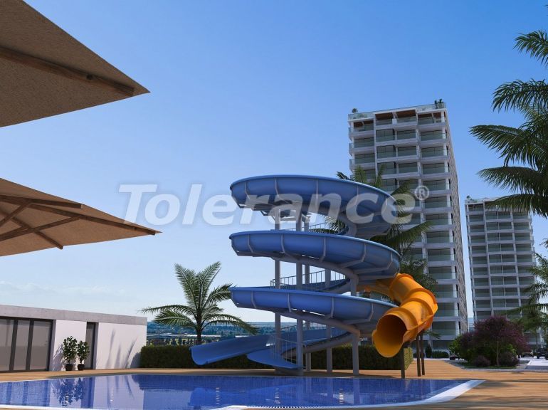 Квартира от застройщика в Гюзельюрте, Северный Кипр вид на море с бассейном в рассрочку: купить недвижимость в Турции - 84767