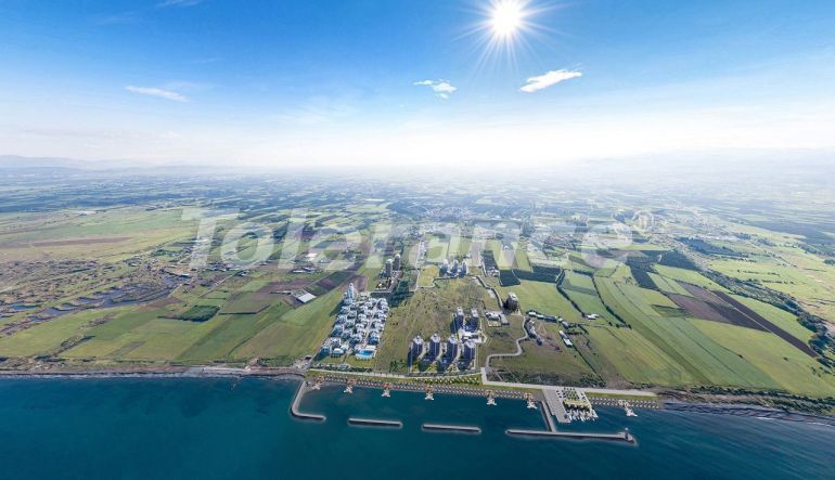 Квартира от застройщика в Гюзельюрте, Северный Кипр вид на море с бассейном в рассрочку: купить недвижимость в Турции - 84768