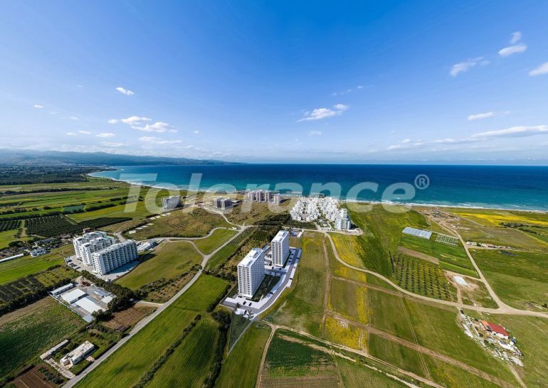 Квартира от застройщика в Гюзельюрте, Северный Кипр вид на море с бассейном в рассрочку: купить недвижимость в Турции - 84774