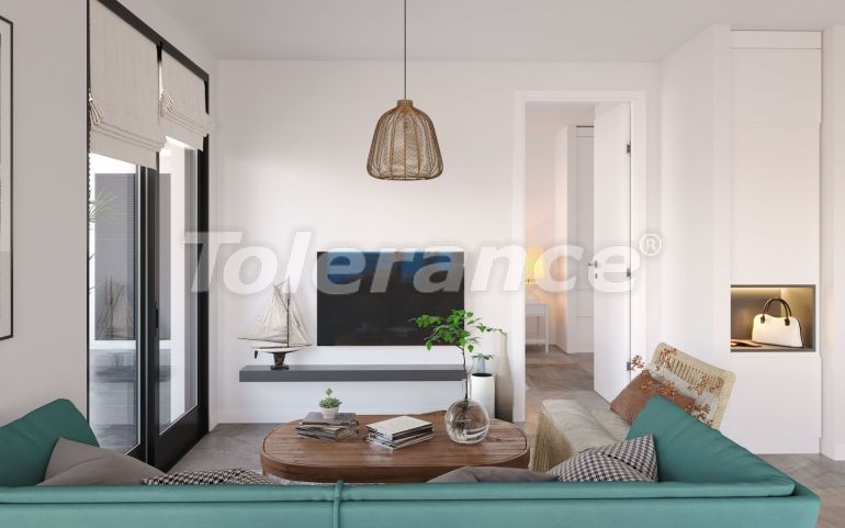 Квартира от застройщика в Гюзельюрте, Северный Кипр вид на море с бассейном в рассрочку: купить недвижимость в Турции - 84781