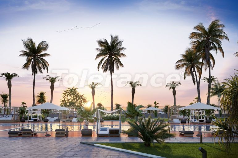 Квартира от застройщика в Гюзельюрте, Северный Кипр вид на море с бассейном в рассрочку: купить недвижимость в Турции - 89956