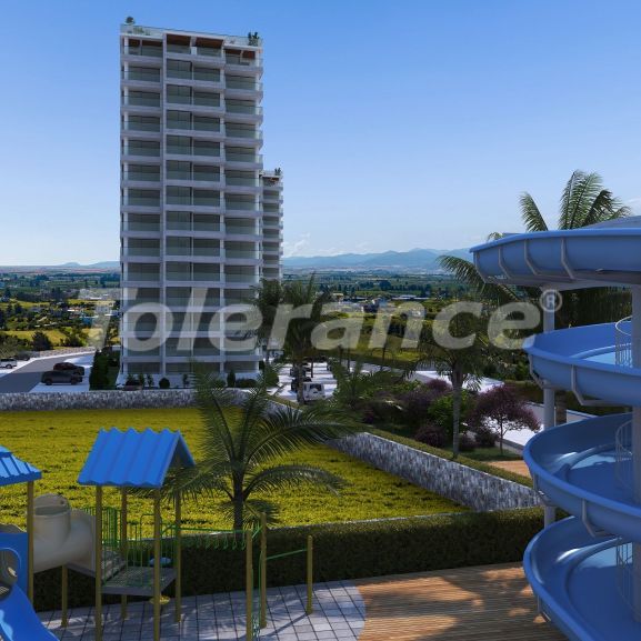 Квартира от застройщика в Гюзельюрте, Северный Кипр вид на море с бассейном в рассрочку: купить недвижимость в Турции - 94146