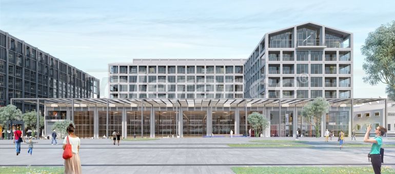 Квартира от застройщика в Стамбуле вид на море: купить недвижимость в Турции - 132012