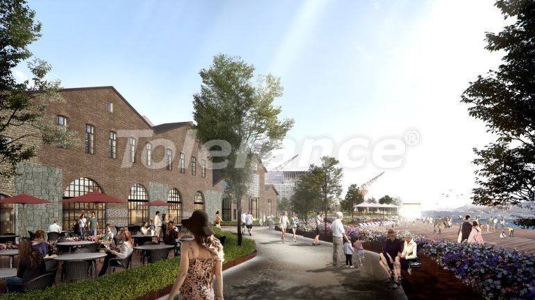 Квартира от застройщика в Стамбуле вид на море: купить недвижимость в Турции - 132023