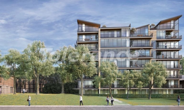 Квартира от застройщика в Стамбуле вид на море: купить недвижимость в Турции - 132298