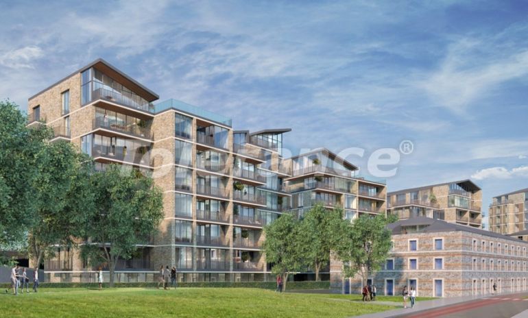 Квартира от застройщика в Стамбуле вид на море: купить недвижимость в Турции - 132299