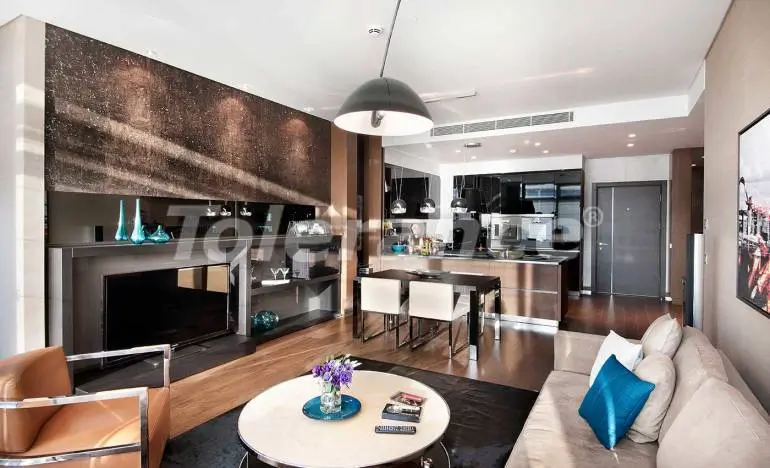 Квартира от застройщика в Стамбуле вид на море с бассейном в рассрочку: купить недвижимость в Турции - 25654