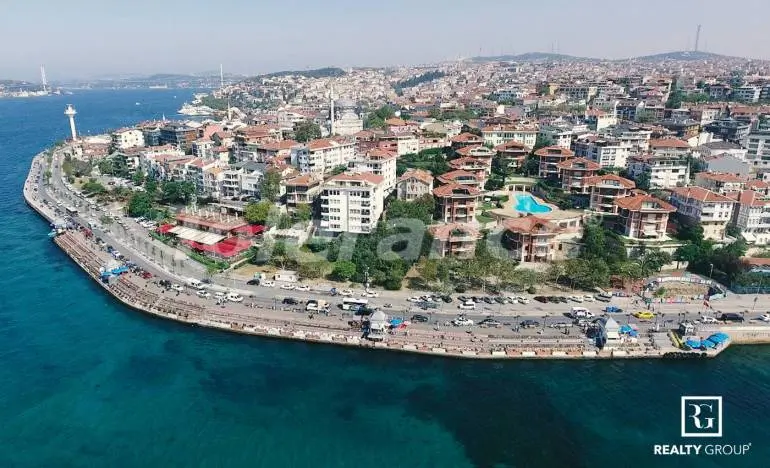 Квартира от застройщика в Стамбуле вид на море с бассейном в рассрочку: купить недвижимость в Турции - 25662