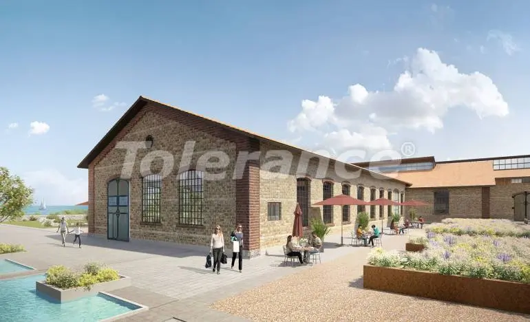 Квартира от застройщика в Стамбуле вид на море с бассейном: купить недвижимость в Турции - 26469