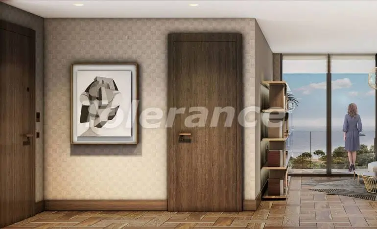 Квартира от застройщика в Стамбуле вид на море с бассейном: купить недвижимость в Турции - 26473