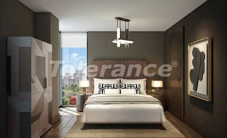 Квартира от застройщика в Стамбуле вид на море с бассейном: купить недвижимость в Турции - 26475