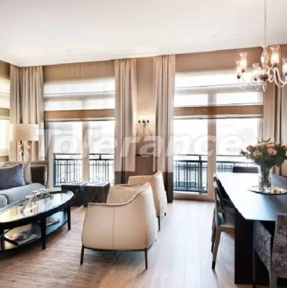 Квартира от застройщика в Стамбуле вид на море с бассейном в рассрочку: купить недвижимость в Турции - 27030