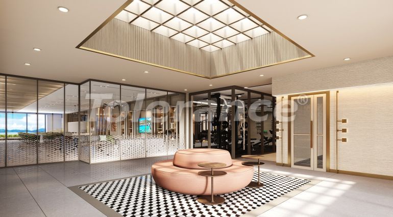 Квартира от застройщика в Стамбуле вид на море с бассейном: купить недвижимость в Турции - 65821