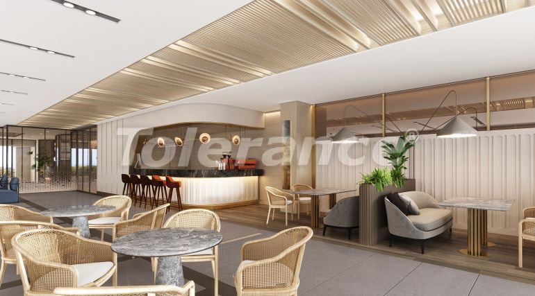 Квартира от застройщика в Стамбуле вид на море с бассейном: купить недвижимость в Турции - 65822