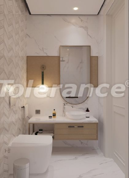 Квартира от застройщика в Стамбуле вид на море с бассейном: купить недвижимость в Турции - 65853