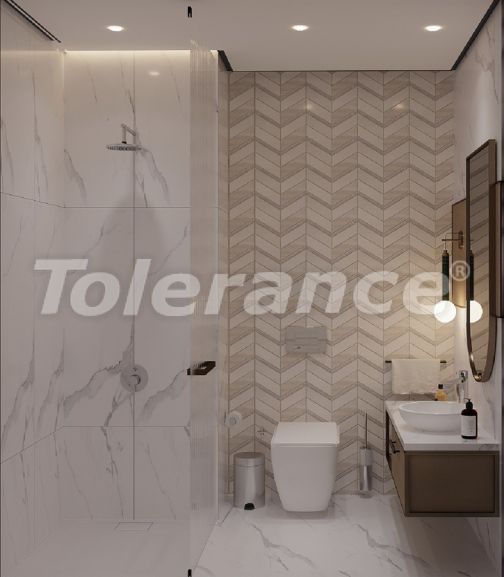 Квартира от застройщика в Стамбуле вид на море с бассейном: купить недвижимость в Турции - 65854