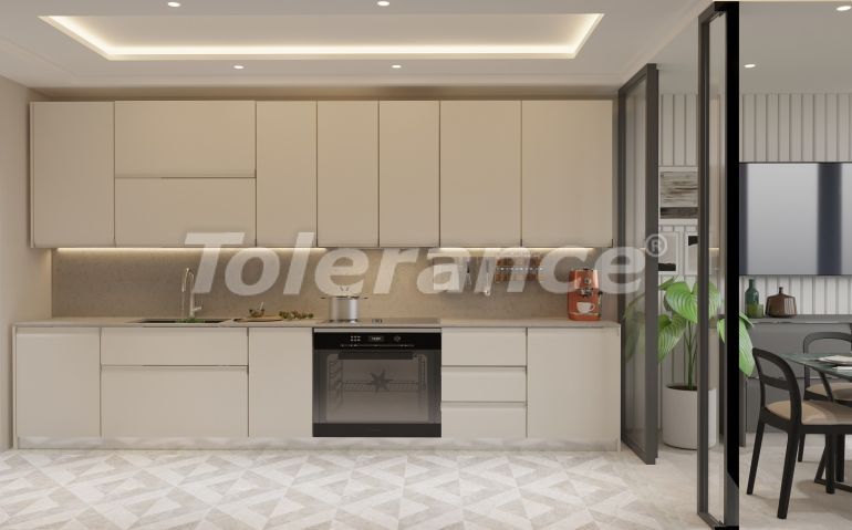 Квартира от застройщика в Стамбуле вид на море с бассейном: купить недвижимость в Турции - 65857