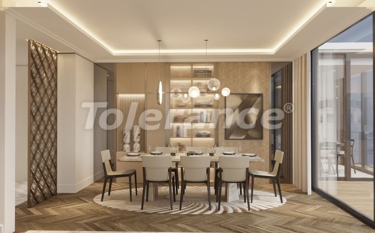 Квартира от застройщика в Стамбуле вид на море с бассейном: купить недвижимость в Турции - 65863