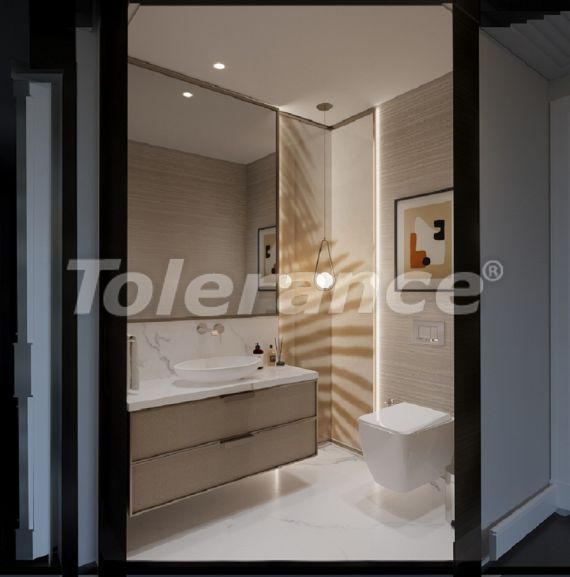 Квартира от застройщика в Стамбуле вид на море с бассейном: купить недвижимость в Турции - 65868