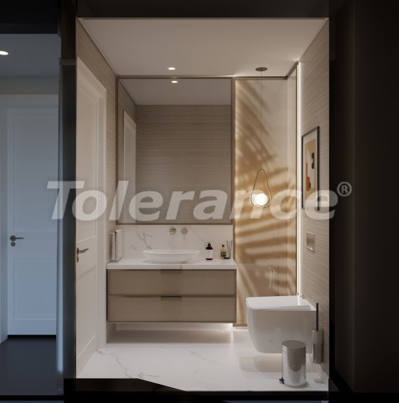 Квартира от застройщика в Стамбуле вид на море с бассейном: купить недвижимость в Турции - 65869