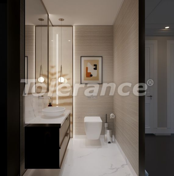 Квартира от застройщика в Стамбуле вид на море с бассейном: купить недвижимость в Турции - 65870