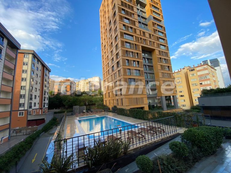 Квартира от застройщика в Стамбуле вид на море с бассейном: купить недвижимость в Турции - 66266