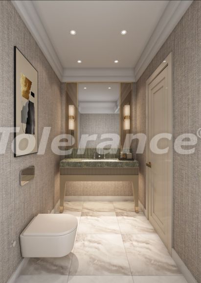 Квартира от застройщика в Стамбуле вид на море с бассейном в рассрочку: купить недвижимость в Турции - 66554