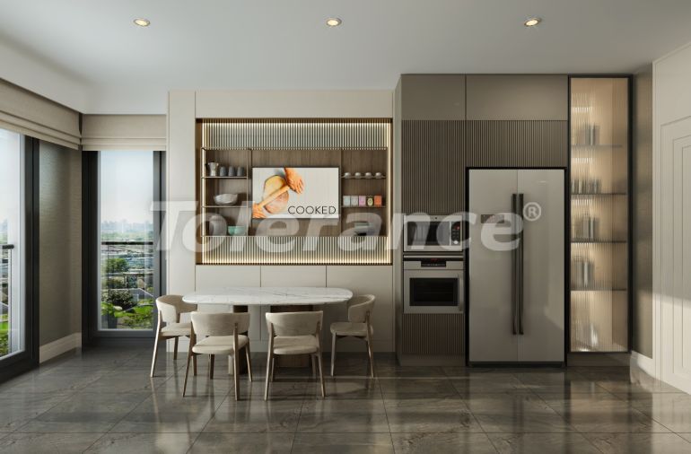 Квартира от застройщика в Стамбуле вид на море с бассейном в рассрочку: купить недвижимость в Турции - 66574