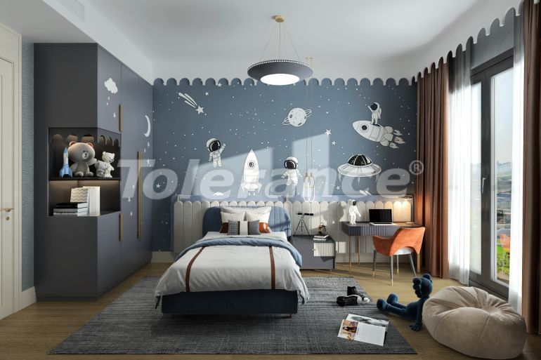 Квартира от застройщика в Стамбуле вид на море с бассейном в рассрочку: купить недвижимость в Турции - 66577