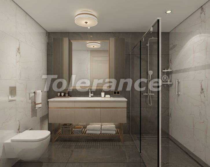 Квартира от застройщика в Стамбуле вид на море с бассейном в рассрочку: купить недвижимость в Турции - 66585