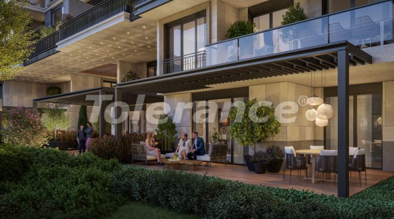 Квартира от застройщика в Стамбуле вид на море с бассейном в рассрочку: купить недвижимость в Турции - 66589