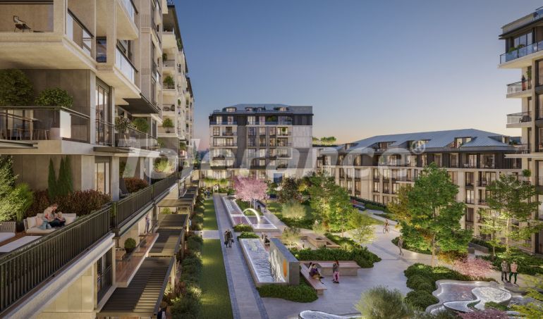 Квартира от застройщика в Стамбуле вид на море с бассейном в рассрочку: купить недвижимость в Турции - 66592