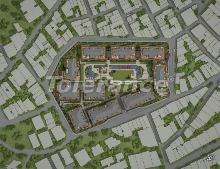 Квартира от застройщика в Стамбуле вид на море с бассейном в рассрочку: купить недвижимость в Турции - 66597