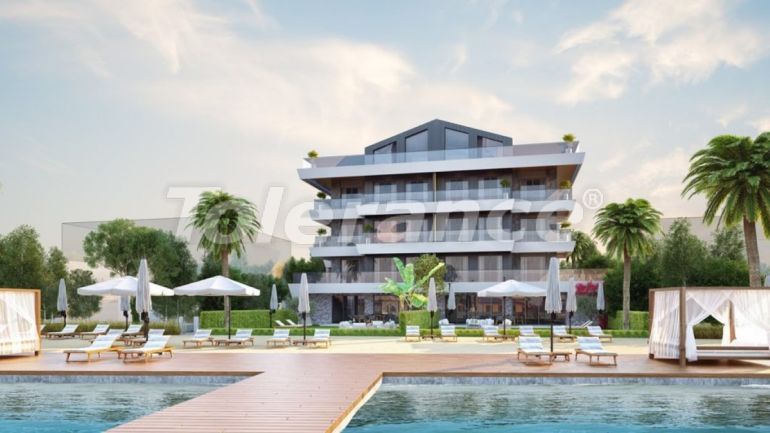 Квартира от застройщика в Измире вид на море с бассейном: купить недвижимость в Турции - 101548