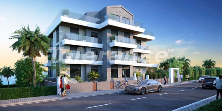 Квартира от застройщика в Измире вид на море с бассейном: купить недвижимость в Турции - 101552