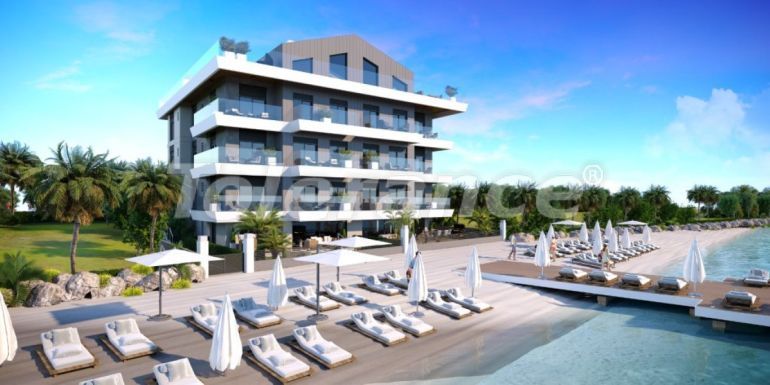 Квартира от застройщика в Измире вид на море с бассейном: купить недвижимость в Турции - 101554