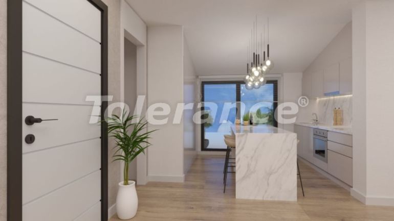 Квартира от застройщика в Измире вид на море с бассейном: купить недвижимость в Турции - 101567