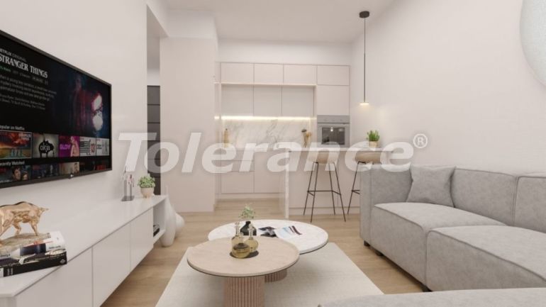 Квартира от застройщика в Измире вид на море с бассейном: купить недвижимость в Турции - 101569