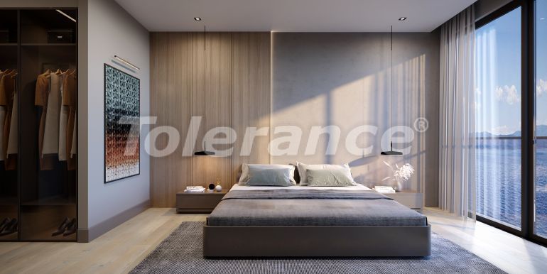 Квартира от застройщика в Измире вид на море с бассейном: купить недвижимость в Турции - 108978