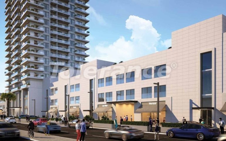 Квартира от застройщика в Измире вид на море с бассейном: купить недвижимость в Турции - 108979