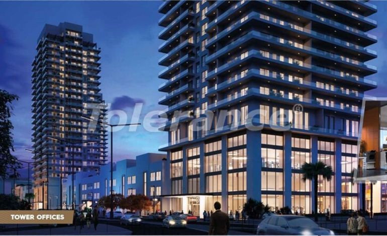 Квартира от застройщика в Измире вид на море с бассейном: купить недвижимость в Турции - 108980