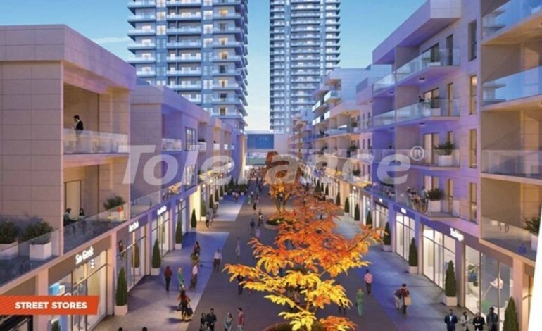 Квартира от застройщика в Измире вид на море с бассейном: купить недвижимость в Турции - 108982