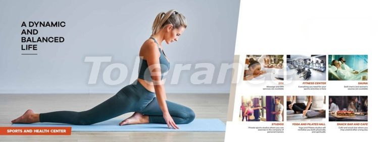 Квартира от застройщика в Измире вид на море с бассейном: купить недвижимость в Турции - 108992