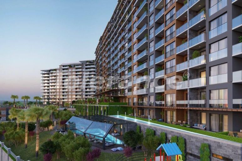 Квартира от застройщика в Измире с бассейном: купить недвижимость в Турции - 83346